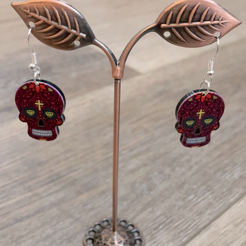 Sugar Skull Earrings